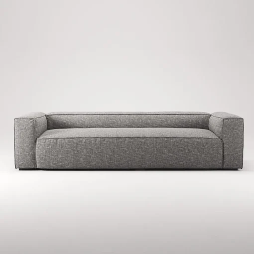 Decotique Grand 3-Personers Sofa Grå Marmor