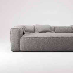 Decotique Grand 3-Personers Sofa Grå Marmor