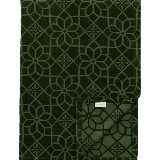 Decotique Juliette Sengetáppe 180x260 Mørkegrøn