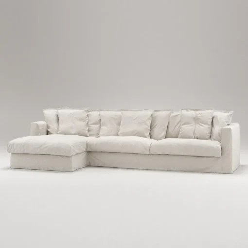 Decotique Le Grand Air 3-Personers Sofa Divan Venstre Cremehvid