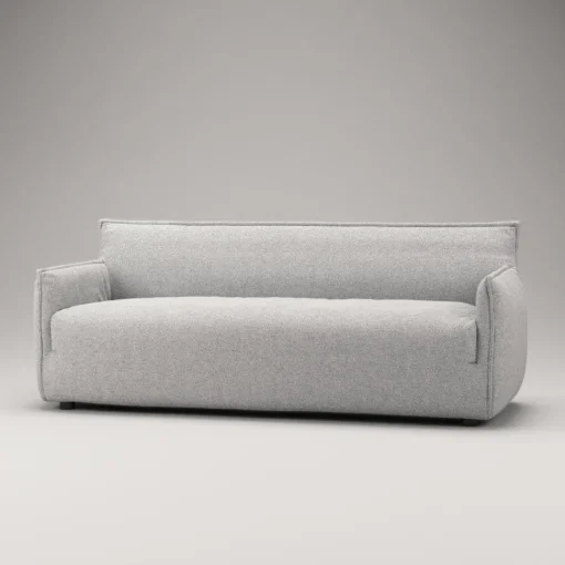 Decotique Le Petite 3-Personers Sofa Pacific White