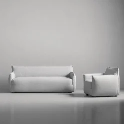 Decotique Le Petite 3-Personers Sofa Pacific White