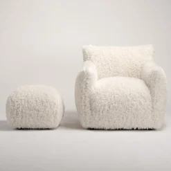 Decotique Le Petite Puf Arctic White
