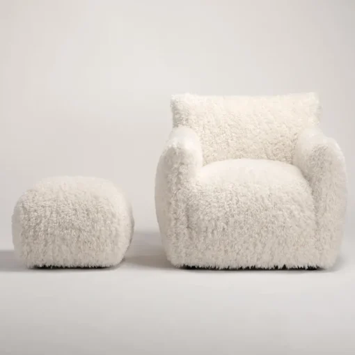 Decotique Le Petite Puf Arctic White