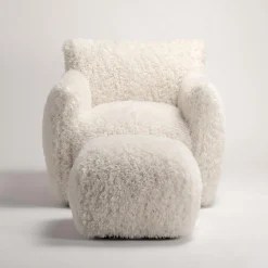 Decotique Le Petite Puf Arctic White