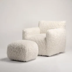Decotique Le Petite Puf Arctic White