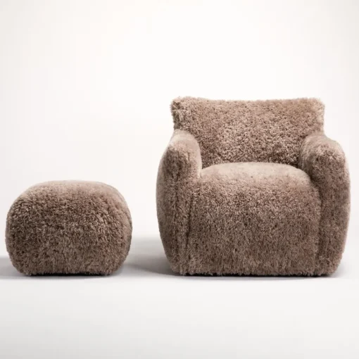 Decotique Le Petite Puf Soft Taupe