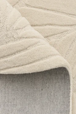 Decotique Leaf Gulvtáppe 180x270 Off-white