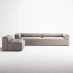 Decotique Mure 4-Personers Sofa Med Åben Ende Højre Sandshell/Beige
