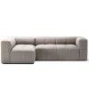 Decotique Mure 3-Personers Sofa Med Divan Venstre Sandshell/Beige