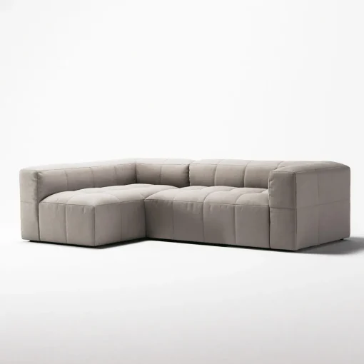 Decotique Mure 3-Personers Sofa Med Divan Venstre Sandshell/Beige