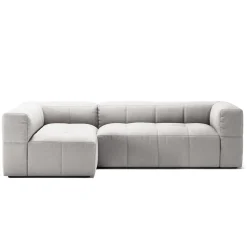 Decotique Mure 3-Personers Sofa Med Divan Venstre Moonwhite