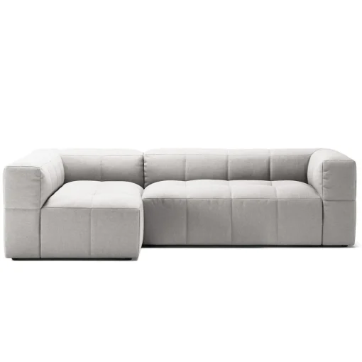 Decotique Mure 3-Personers Sofa Med Divan Venstre Moonwhite