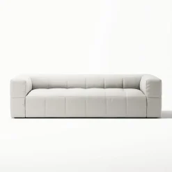 Decotique Mure 3-Personers Sofa Steam/Hvid