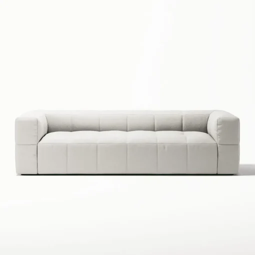 Decotique Mure 3-Personers Sofa Steam/Hvid