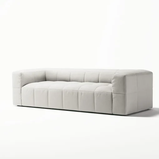 Decotique Mure 3-Personers Sofa Steam/Hvid