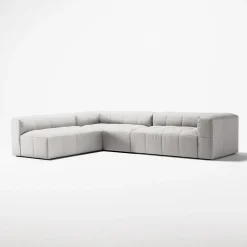 Decotique Mure 4-Personers Sofa Med Åben Ende Venstre Moonwhite