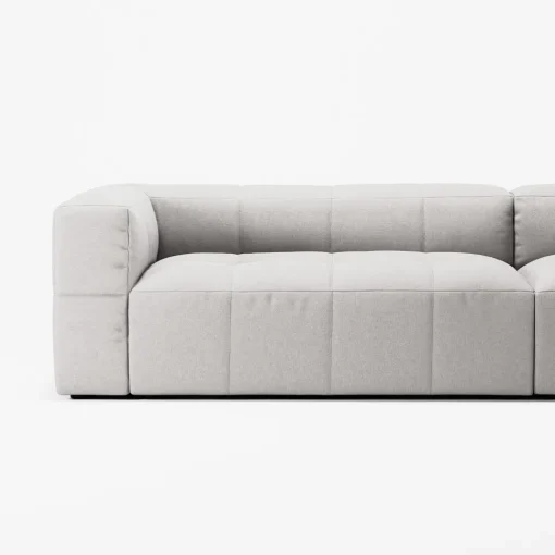 Decotique Mure 4-Personers Sofa Med Åben Ende Venstre Moonwhite