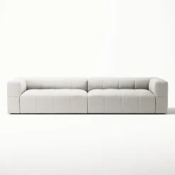 Decotique Mure 4-Personers Sofa Steam/Hvid
