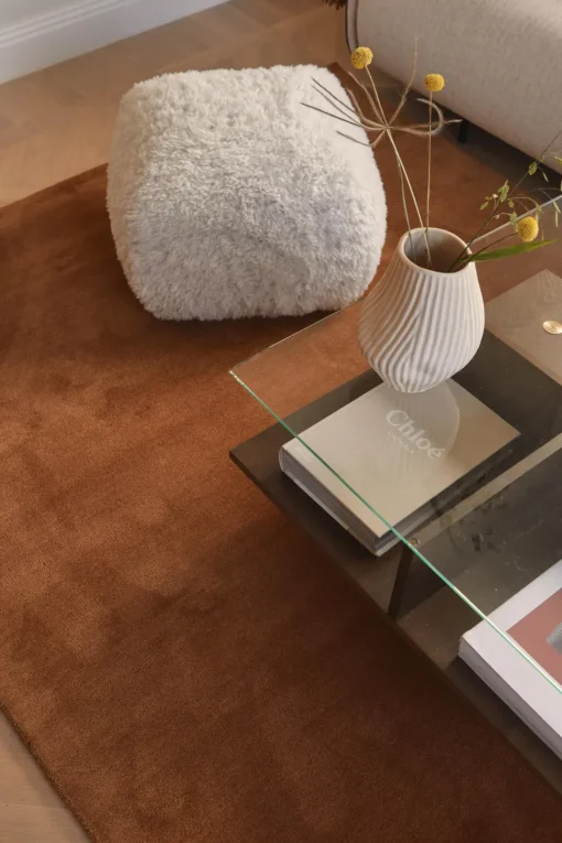 Decotique Nordic Plain Gulvtáppe 300x400 Rust