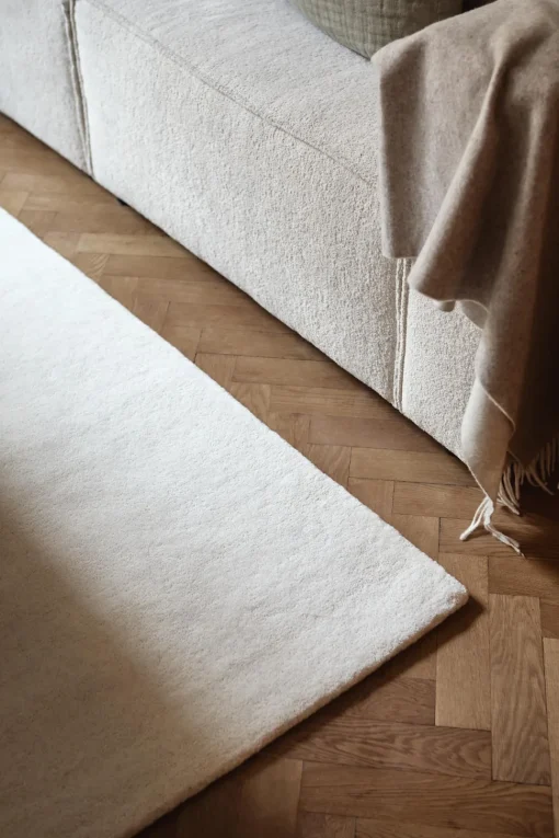 Decotique Nordic Plain Gulvtáppe 180x270 Off-white