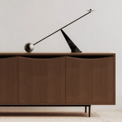 Decotique Sand TV Bánk Hvid/Eg