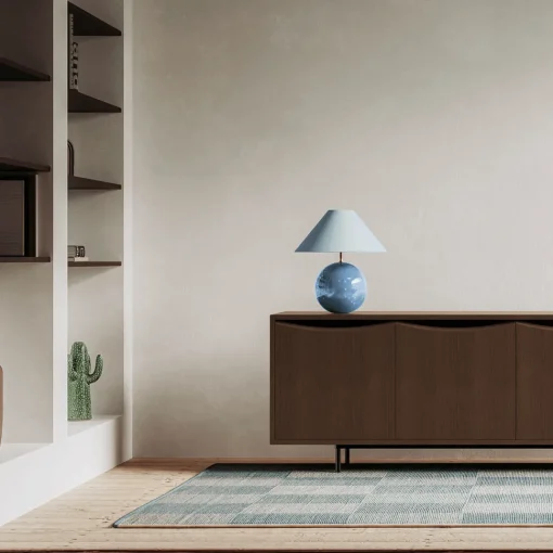 Decotique Sand TV Bánk Hvid/Eg