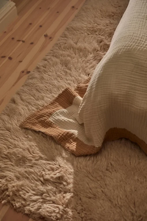 Decotique Shaggy Gulvtáppe 250x350 Mørk Beige