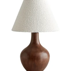 Decotique Solid Bordlampe Mørk Eg