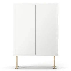 Decotique Vogue 64 Skab Hvid/Messing