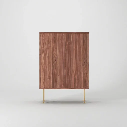 Decotique Vogue 64 Skab Valnød/Messing