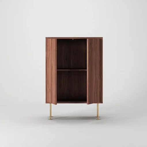 Decotique Vogue 64 Skab Valnød/Messing