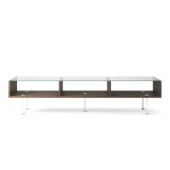 Decotique Vogue Sofabord 45x165 Mørk Eg/Hvidt