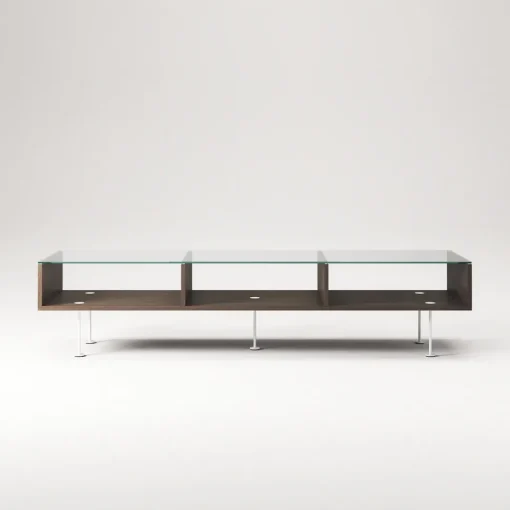 Decotique Vogue Sofabord 45x165 Mørk Eg/Hvidt