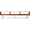 Decotique Vogue Sofabord 45x165 Valnød/Sort