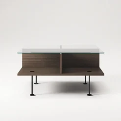 Decotique Vogue Sofabord 70x70 Mørk Eg/Sort