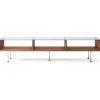 Decotique Vogue Sofabord 45x165 Valnød/Messing