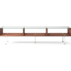 Decotique Vogue Sofabord 45x165 Valnød/Hvidt