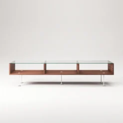 Decotique Vogue Sofabord 45x165 Valnød/Hvidt