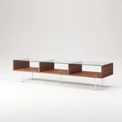 Decotique Vogue Sofabord 45x165 Valnød/Hvidt