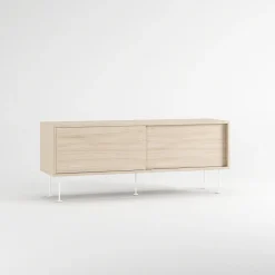 Decotique Vogue TV Bánk Med Ben 136 Hvidpigmenteret Eg/Hvid