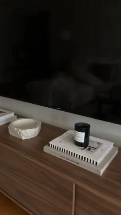 Decotique Vogue TV Bánk Med Ben 180 Valnød/Sort