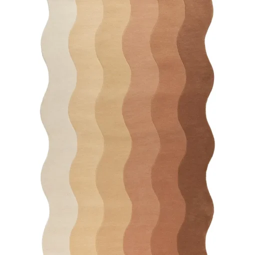 Decotique Wave Gulvtáppe 300x400 Beige