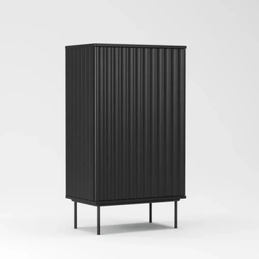 Decotique Wave Skab Med Dør Antracit