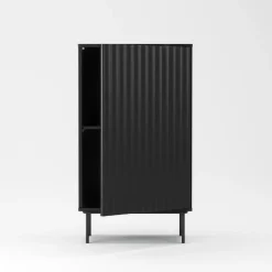 Decotique Wave Skab Med Dør Antracit