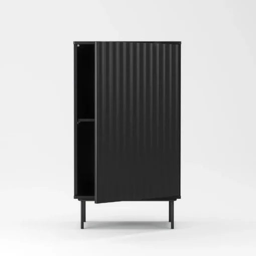 Decotique Wave Skab Med Dør Antracit