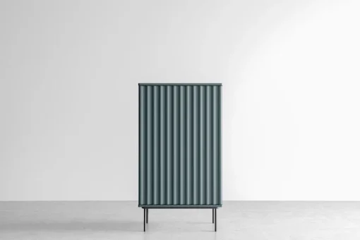 Decotique Wave Skab Med Dør Grå