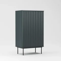 Decotique Wave Skab Med Dør Grå