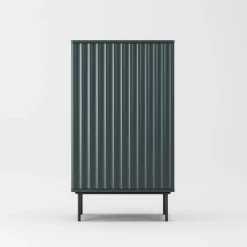 Decotique Wave Skab Med Dør Grå