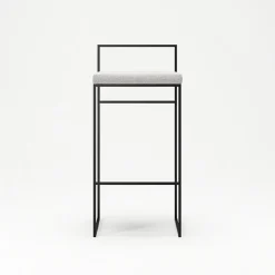 Department Barstol Med Rygstøtte 90 cm Sort/Pacific White